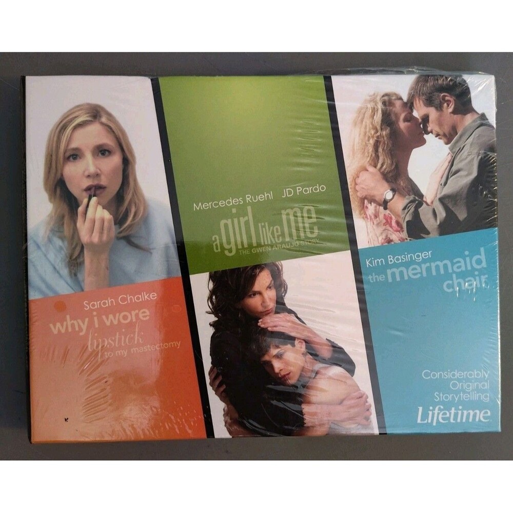 RARE NEW Lifetime Emmy FYC 3-DVD Pack Why I Wore Lipstick Mermaid Chair Girl...